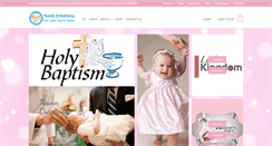 Desktop Screenshot of baptismdressindia.com